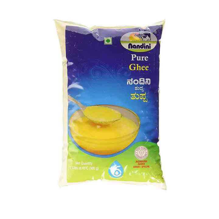 Nandini Pure Ghee Pouch 1Litre