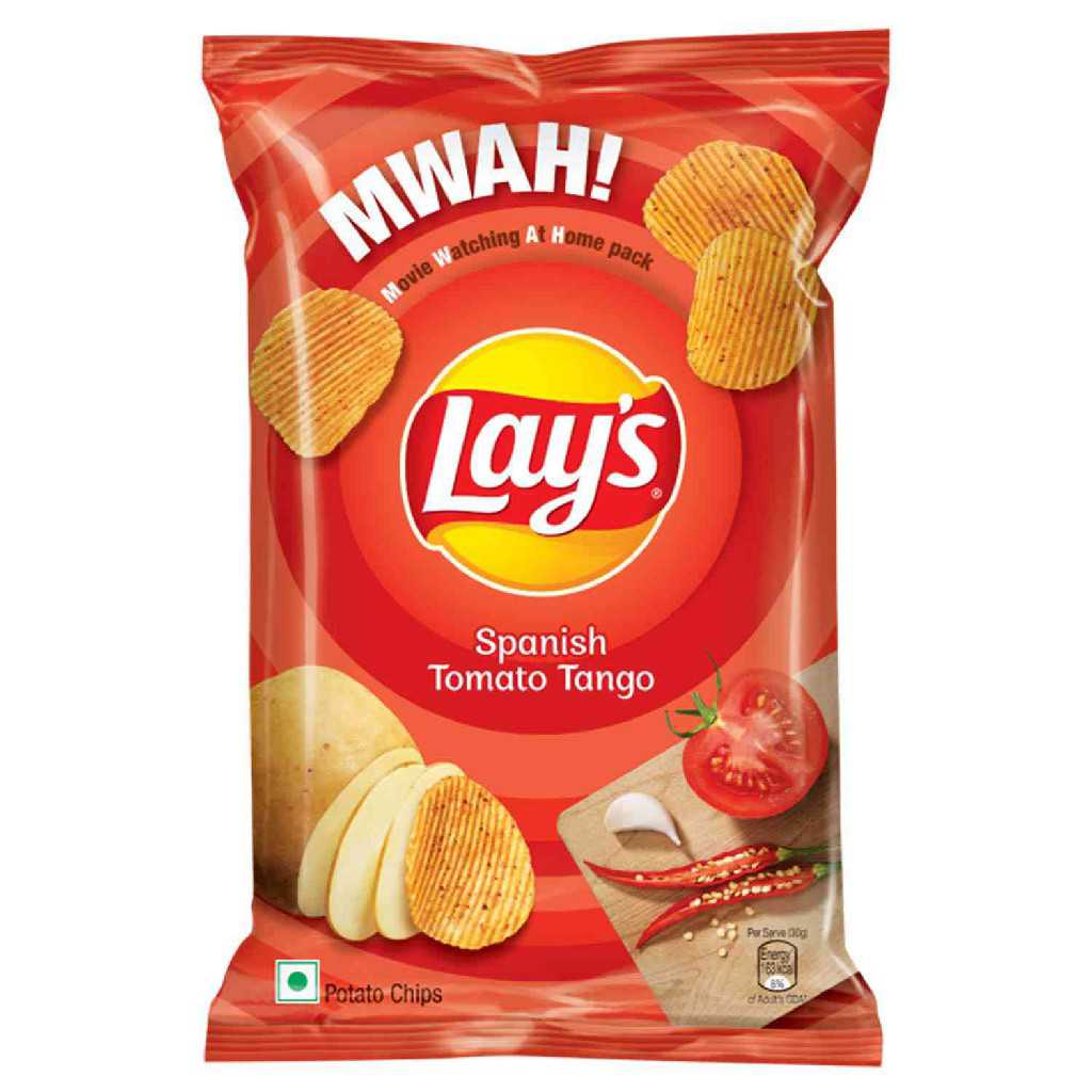 Lays Spanish Tomato Tango Potato Chips 78gms