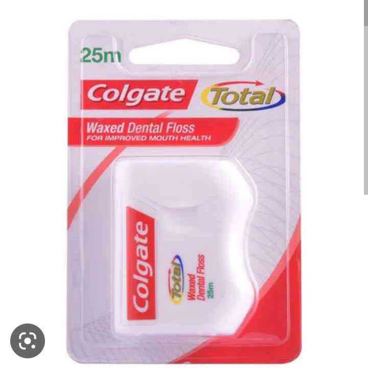 Colgate Total Waxed Dental Floss 25 Meter