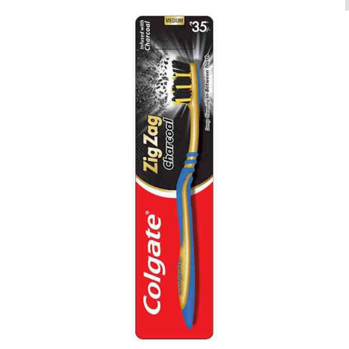 Colgate Zig Zag Charcoal Tooth Brush 1 N