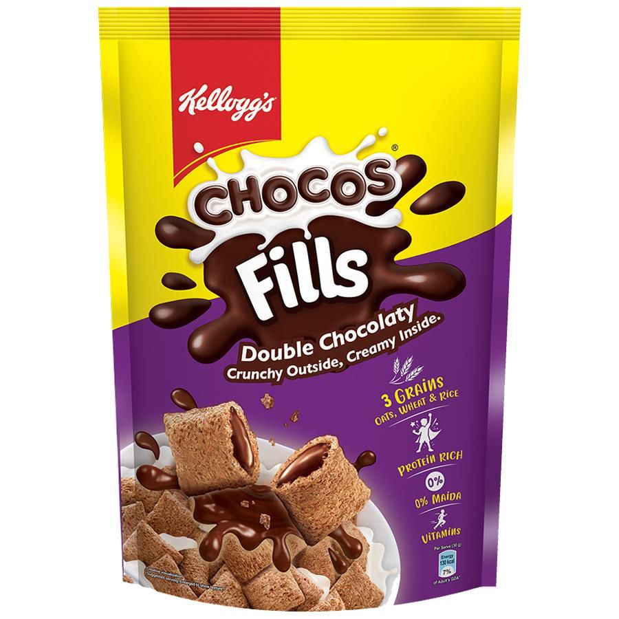 Kelloggs Chocos Fills Double Chocolaty 165g