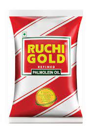 Ruchi Gold Refined Palmolein Oil 1 Litre Pouch