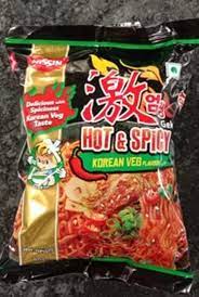 Nisin Hot Spicy Korean Kimchi Flavour80g