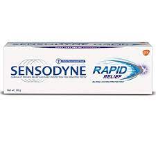 Sensodyne Rapid Relief Long Lasting Protection tooth Paste 80 Gms