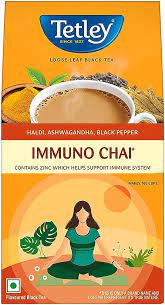 Tetley Black Tea Immuno Chai Loose Leaf Black Tea 200g