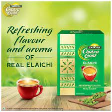 Tata Tea Chakra Gold Elaichi Flavoured Tea, 100 g