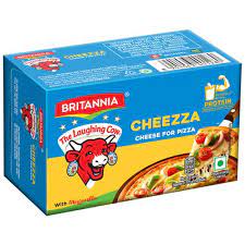 Britannia The Laughing Cow Cheese for Pizza Block – Goodness Of Cows Milk, 200 g