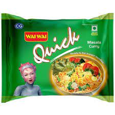 Wai Wai Quick Ready To Eat Masala Curry Noodles