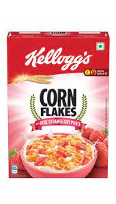 Kelloggs Corn Flakes Strawberry Puree 300g