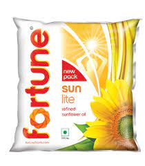 Fortune Sunlite Refined Sunflower Oil in Pouch 500ml