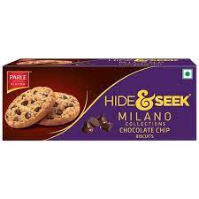 Parle Hide & Seek – Milano Choco Chip Cookies, Crunchy, Rich In Taste, 75 g