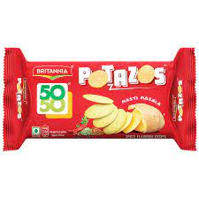 Britannia 50-50 Potazos Masti Masala Spicy Flavoured Crisps