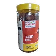 Pro Nature Organic Jaggery Bites (Jar) 500g