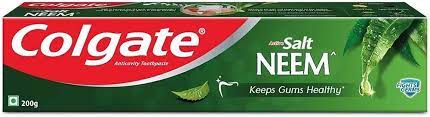 Colgate Active Salt Neem Toothpaste, Germ Fighting Toothpaste for Healthy, Tight Gums,200g