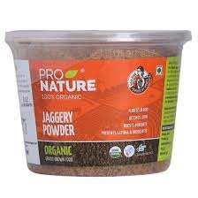 Pro Nature Organic Jaggery Powder Jar 500g