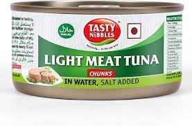 Tasty Nibbles Light Meat Tuna Tin 185g