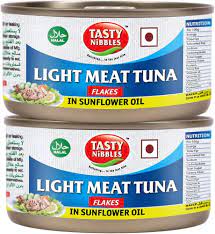 Tasty Nibbles Ligjht Meat Tuna Flakes 180g