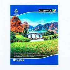 Classmate Notebook Double Line , 72 Pages,