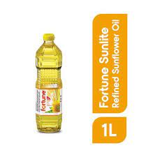 Fortune Sunlite Refined SunflowerOil 1 Litre