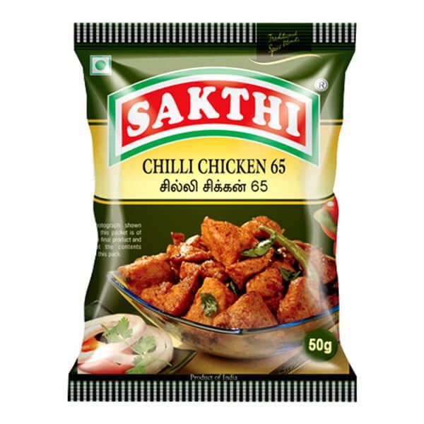 Sakthi Chilli Chicken 65 Masala 50 Gms