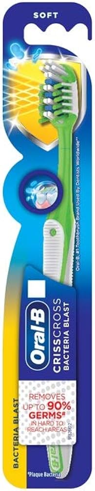 Oral B Criss Cross Bacteria Blast Soft 1N