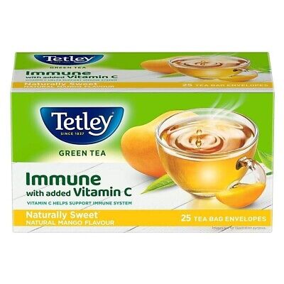 Tetley Natural Mango Flavour 25 tea bags