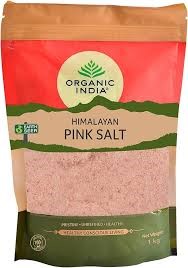 Organic india Himalaya Pink Salt 1kg