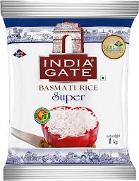 India Gate Basmati Rice Super 1kg