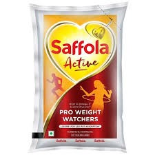 Saffola Active Pro Weight Watchers Blended Edible Veg Oil 1 Ltr