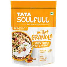 Soulfull Millet Granola Honey, Fruits, Nut & Seeds 500g