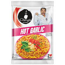 Chings Secret Hot Garlic Instant Noodles, 60 g