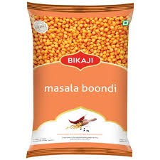 Bikaji Masala Boondi – Crispy Gram Flour Balls with Black Pepper, 200 g